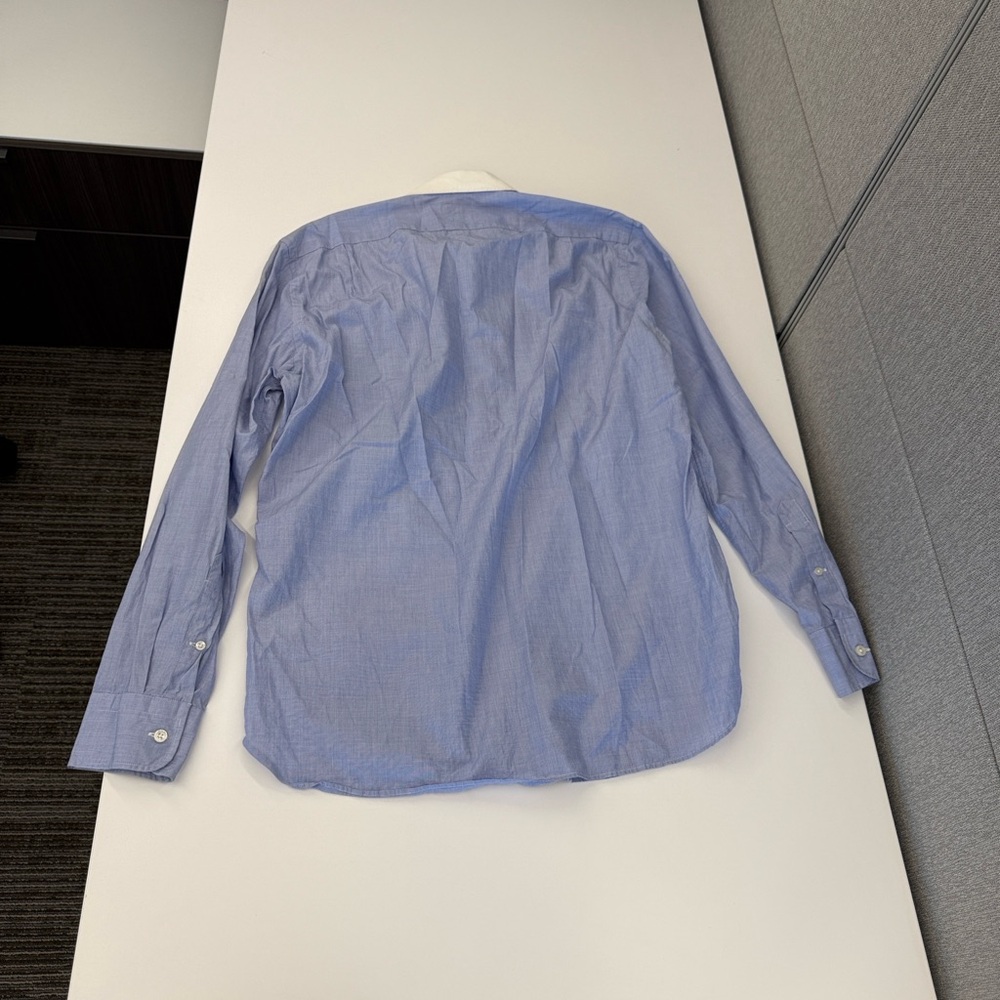 J crew Men's Light Blue Dress Shirt - Classic Long Sleeve
